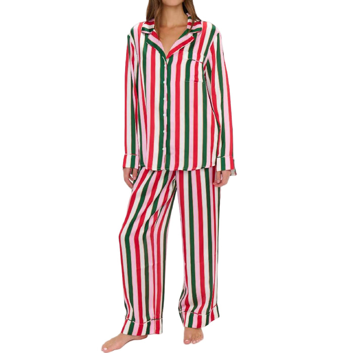 Show Me Your Mumu Silky Jolly Stripes PJ Set