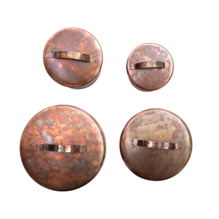 Stainless Steel Canister Set Oxidized Copper Finish