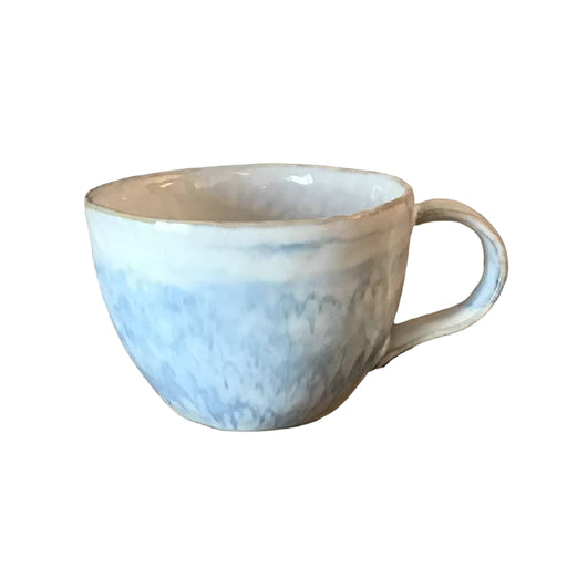 10oz Light Blue Stoneware Mug HOME & GIFTS - Tabletop + Kitchen - Drinkware + Glassware Creative Co-Op