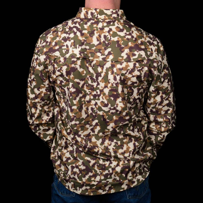Ferrell Brand Camo Lite Double Button Shirt