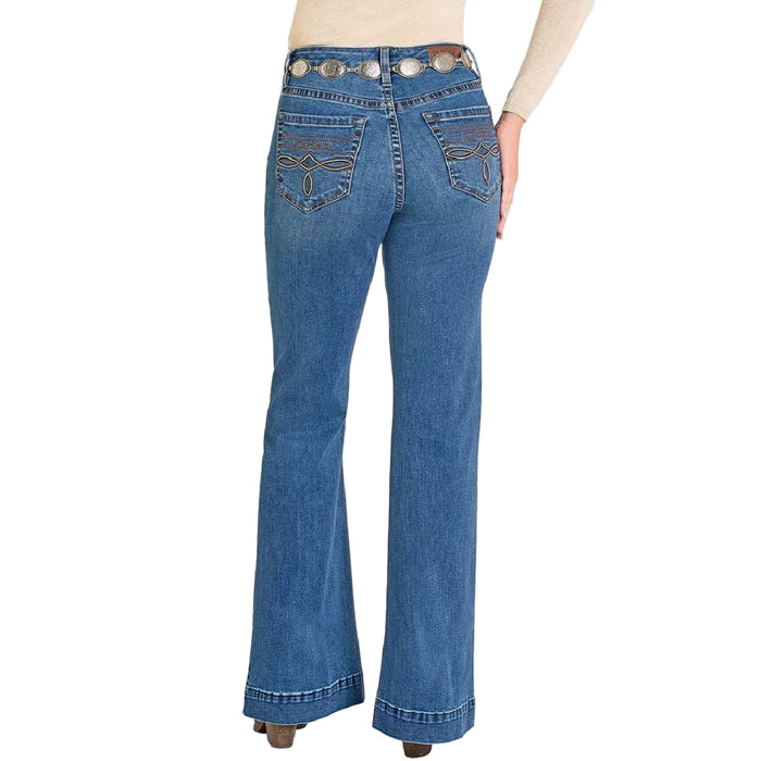 Rock & Roll Denim Women's Raised Boot Stitch Trouser WOMEN - Clothing - Jeans Panhandle