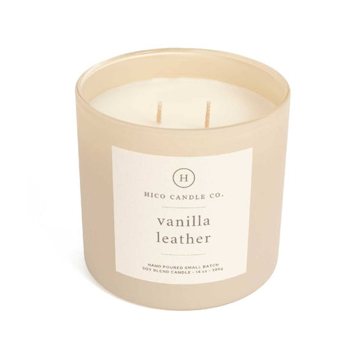 Hico Candle Co Vanilla Leather Candle HOME & GIFTS - Home Decor - Candles + Diffusers Hico Candle Co.