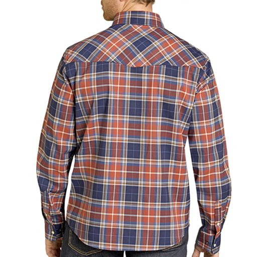 Rock & Roll Denim Men's Western Tek Plaid Snap Shirt MEN - Clothing - Shirts - Long Sleeve Panhandle