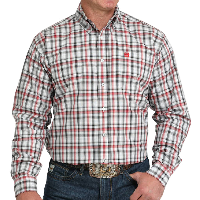 Cinch Men's Plaid Button Down Shirt
