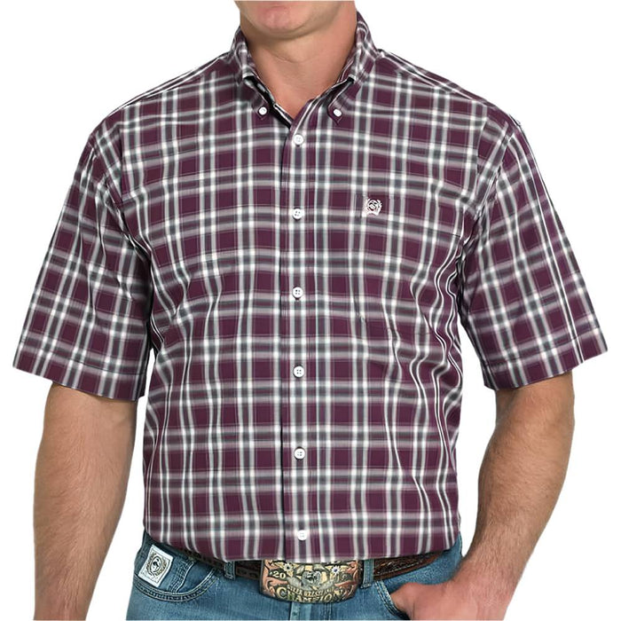 Cinch Men's Plaid Button Down Shirt - FINAL SALE*