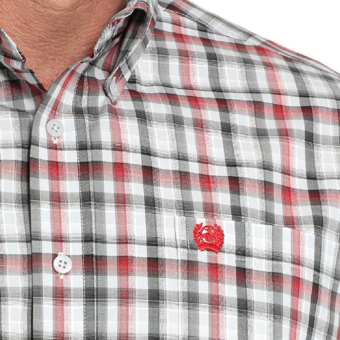 Cinch Men's Plaid Button Down Shirt