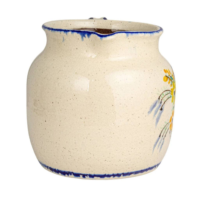 Decorative Terra-cotta Pitcher w/ Flowers & Handle HOME & GIFTS - Tabletop + Kitchen - Kitchen Decor Creative Co-Op