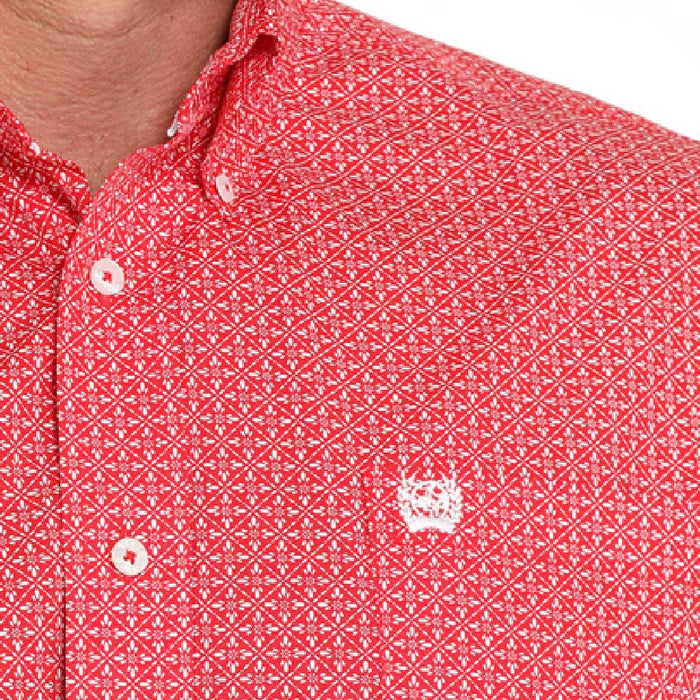 Cinch Men's Geo Print Button Down Shirt