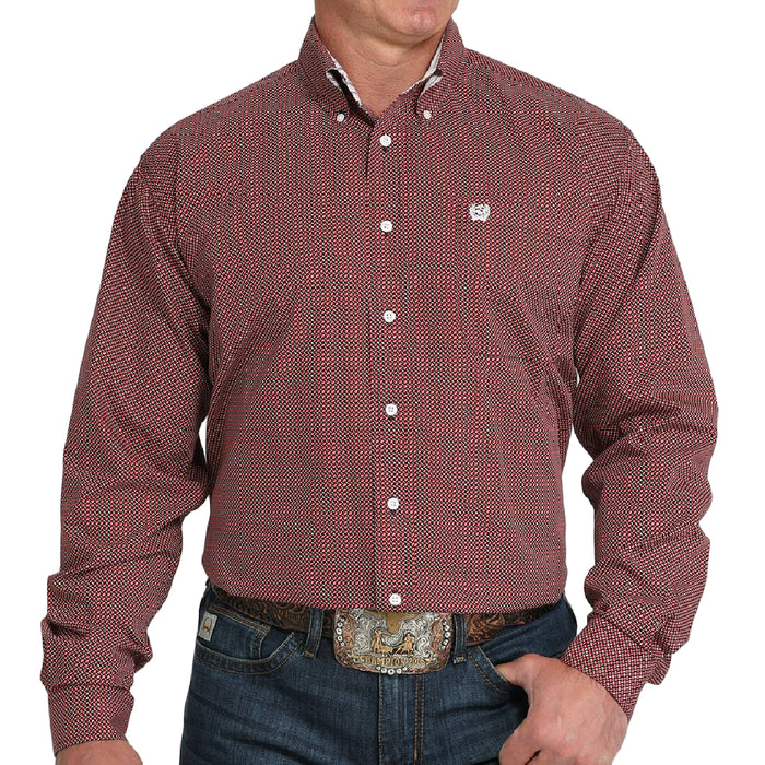 Cinch Men's Geo Print Button Down Shirt