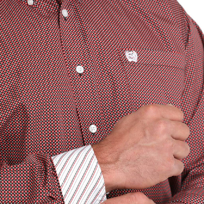 Cinch Men's Geo Print Button Down Shirt