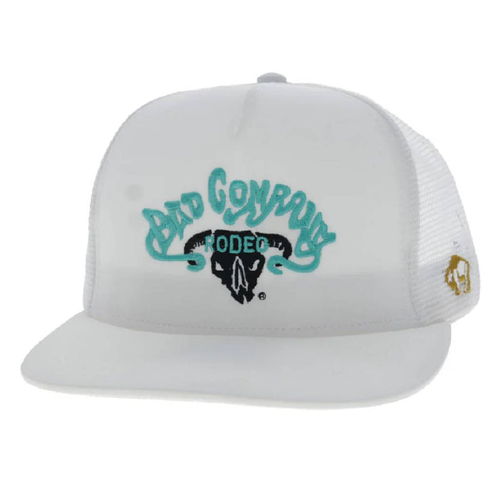 Hooey Bad Company Rodeo White Trucker Cap