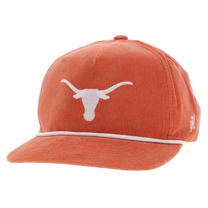 Hooey University of Texas Orange Corduroy Trucker Cap