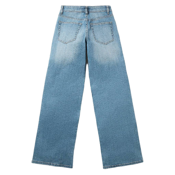 Stetson Women's 675 Mid Rise Wide Leg Jean