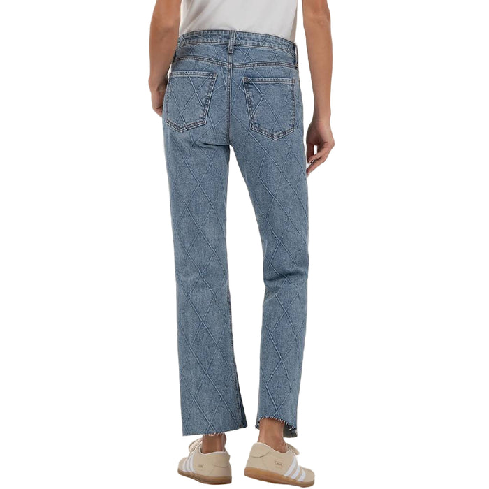 Kut Kelsey High Rise Fab Ab Ankle Flair Jean
