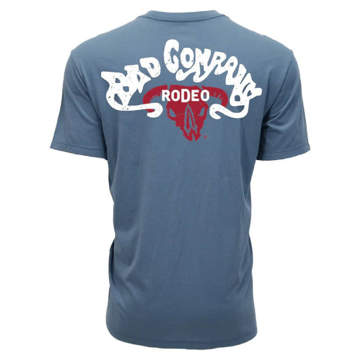Hooey Men's Bad Company Rodeo Dark Denim Crew Neck Tee