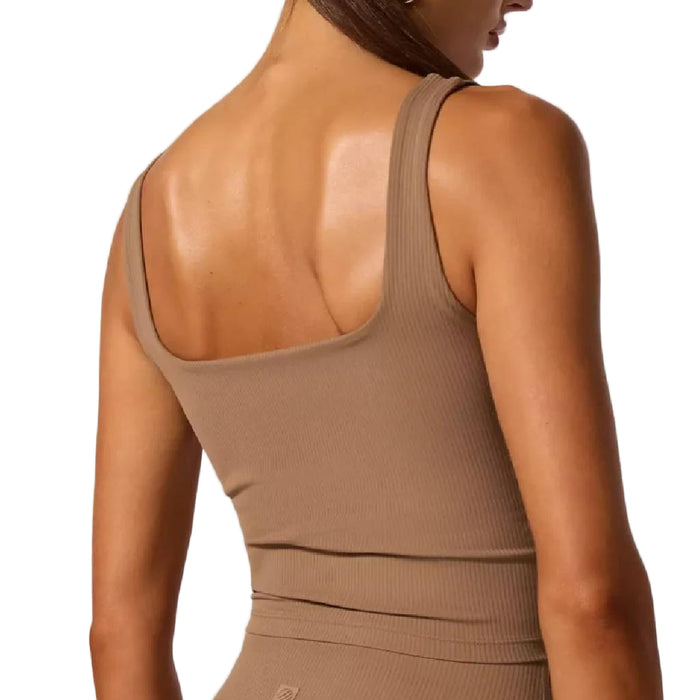 MPG Caribou Ribbed Crop Tank Top