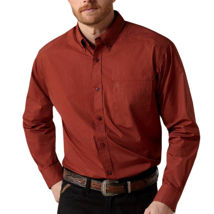 Ariat Men's Wren Classic Fit Geo Print Button Down Shirt