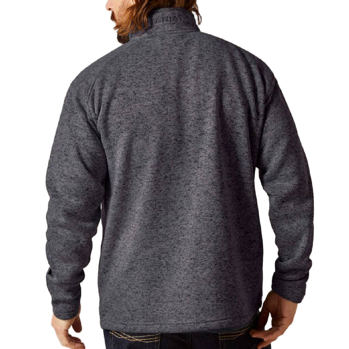 Ariat Men's 1/4 Zip Caldwell Logo Sweater
