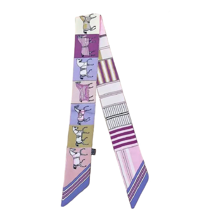 Purple Striped Horse Twilly