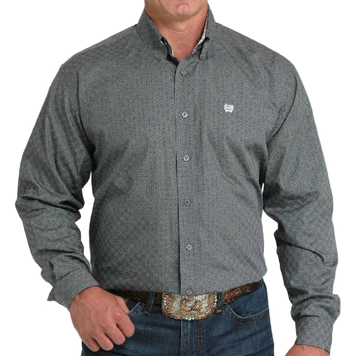 Cinch Men's Geo Print Button Down Shirt