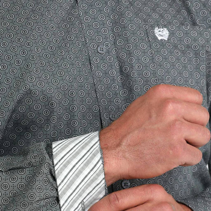 Cinch Men's Geo Print Button Down Shirt