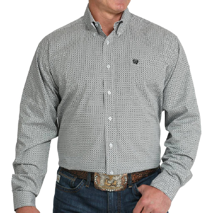 Cinch Men's Geo Print Button Down Shirt