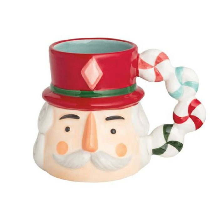 Mud Pie Nutcracker Candy Handle Mug