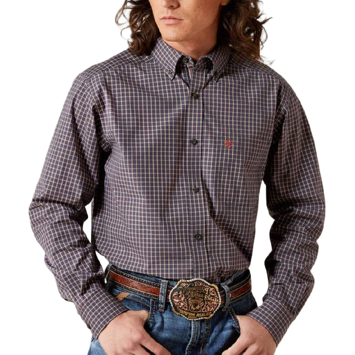 Ariat Men's Pro Winston Fitted Plaid Button Down Shirt