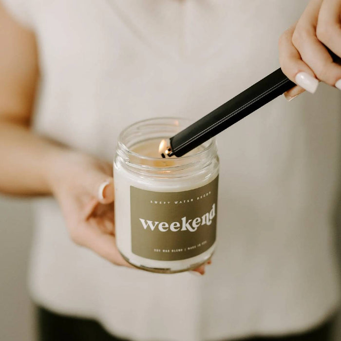 Rechargeable Electric Lighter - Black