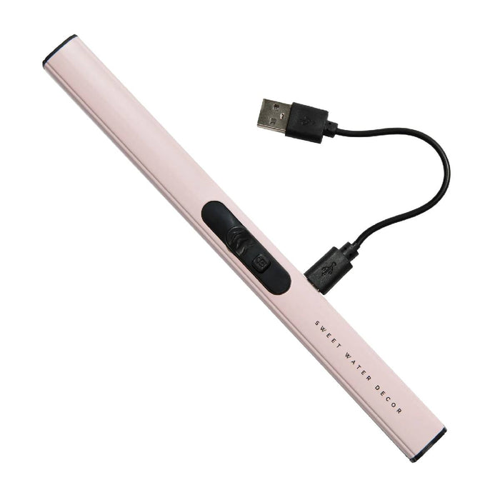 Rechargeable Electric Lighter - Blush Pink