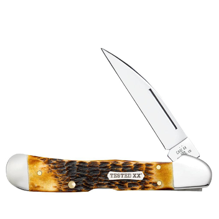 Case Copperlock - Burnt Amber Bone - Tested XX Dog Bone Shield