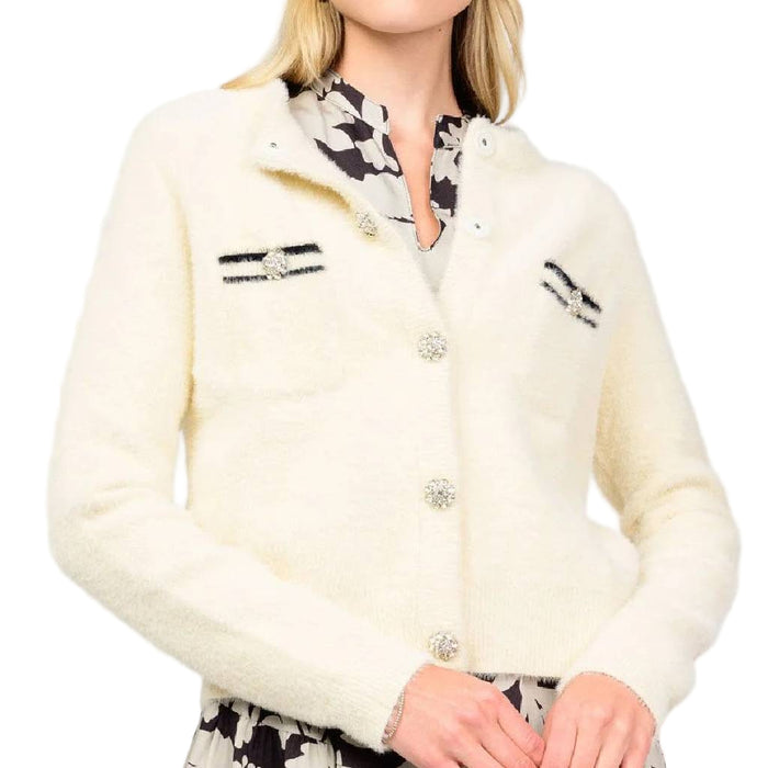 Ivy Jane Chanel Ivory Cardigan