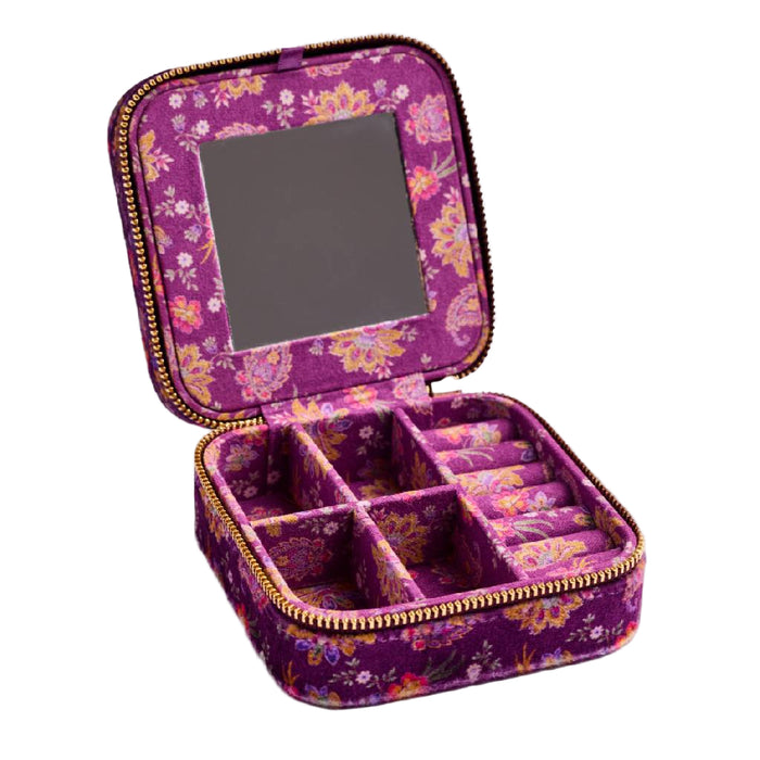 Johnny Was Domitila Velvet Jewelry Box