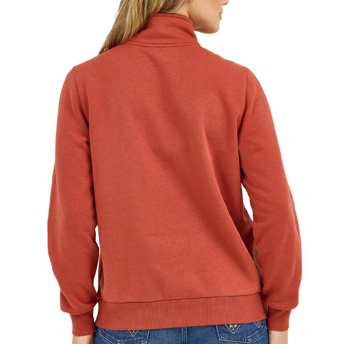 Wrangler Women's Retro Americana Horseshoe 1/4 Zip Pullover