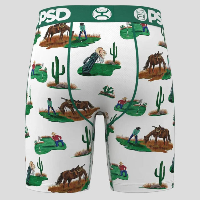 PSD Hooey Men's Cowboy Golf Boxer Brief