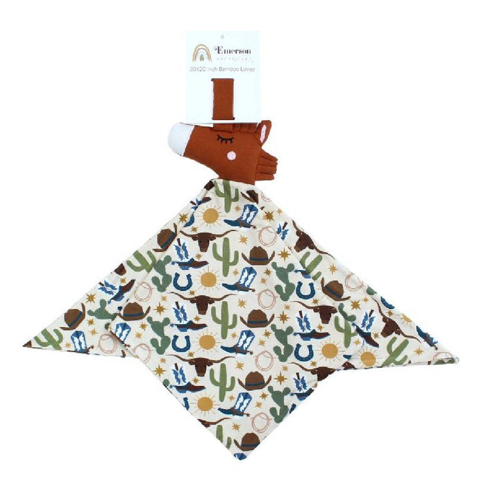 Emerson And Friends Howdy Western Horse Baby Lovey