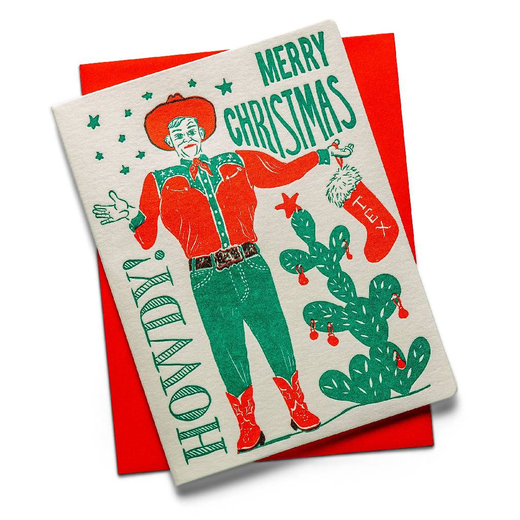 Big Tex Christmas Card Set HOME & GIFTS - Gifts Color Box Design