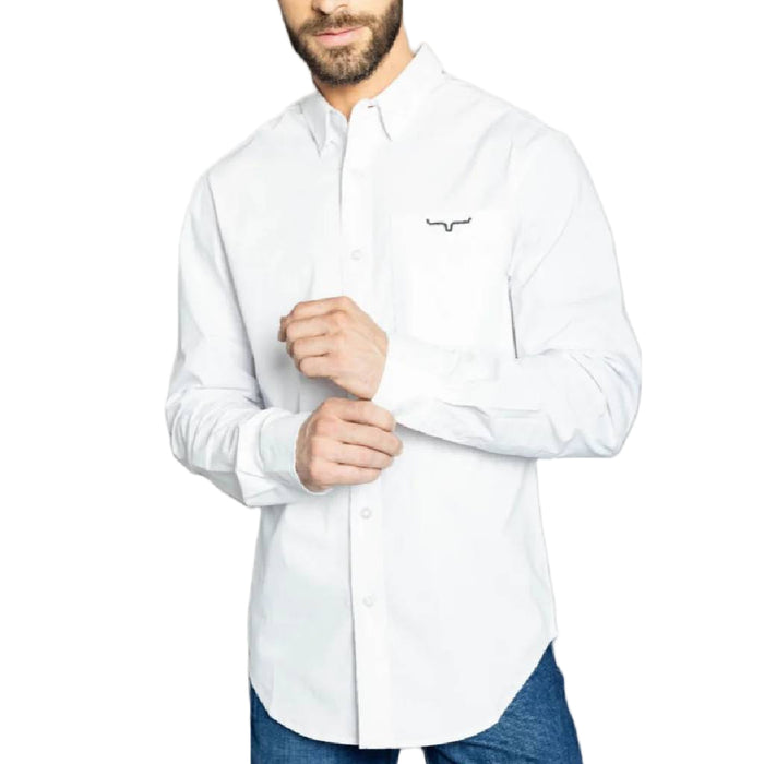 Kimes Ranch Men's Kimes Team White Button Down Shirt