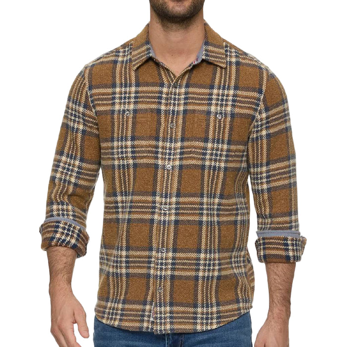 Flag & Anthem Men's Seabrook Vintage Wash Flannel Shirt