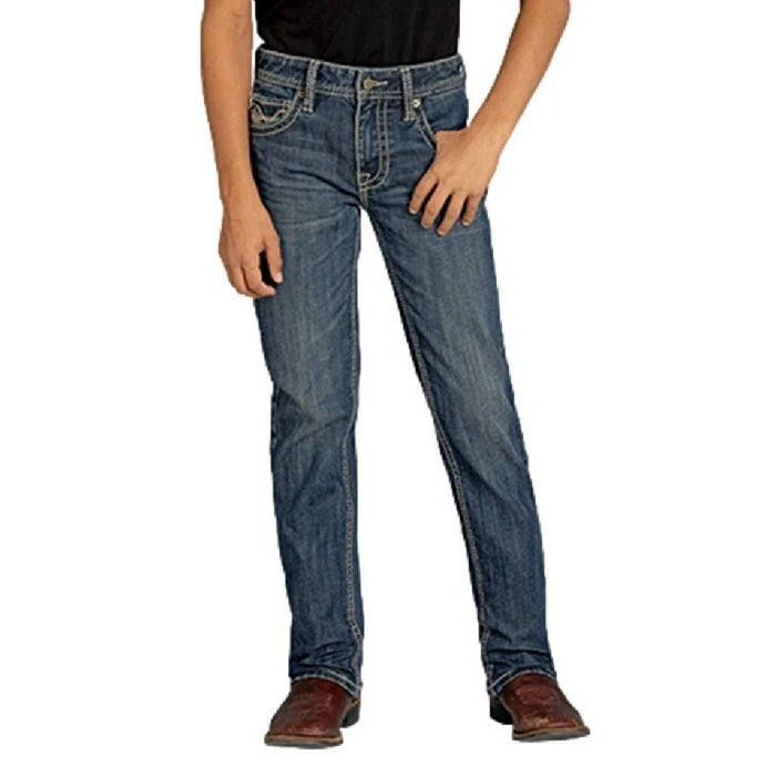 Rock & Roll Boy's Raised Denim Revolver Jean
