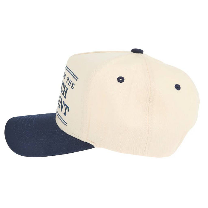 "Put It On The Ranch Account" Canvas Cap