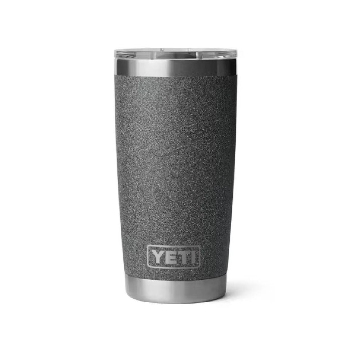 Yeti Rambler 20oz Black Stone Tumbler
