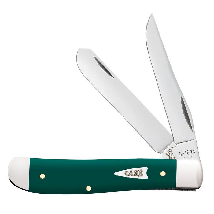 Case Mini Trapper - Spruce Green Smooth Synthetic