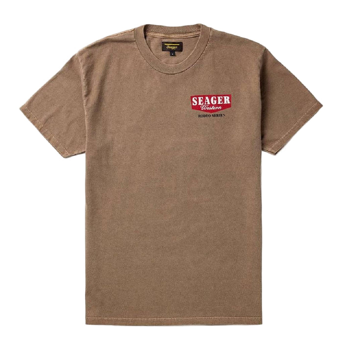 Seager Premium Rodeo Series Brown Tee