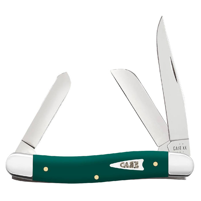Case Medium Stockman - Spruce Green Smooth Synthetic