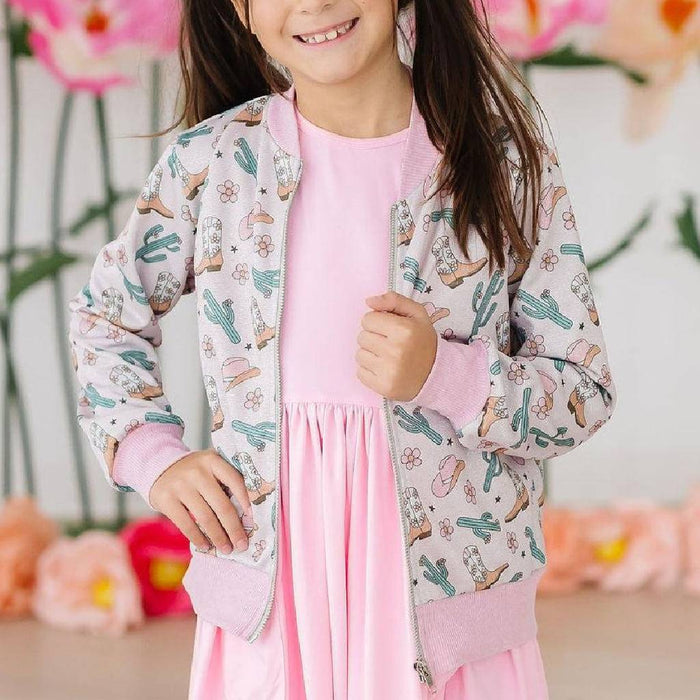 Girl's Cactus Cowgirl Shimmer Jacket