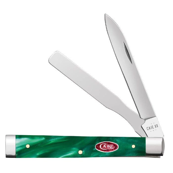 Case Baby Doc - Green Pearl Kirinite - Red Sparxx Oval Shield