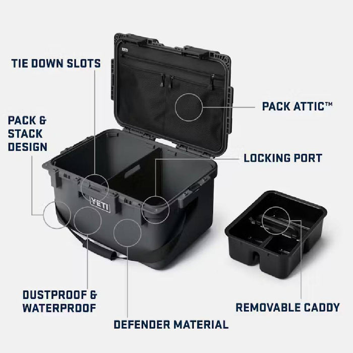 Yeti Charcoal Loadout GoBox 30 2.0