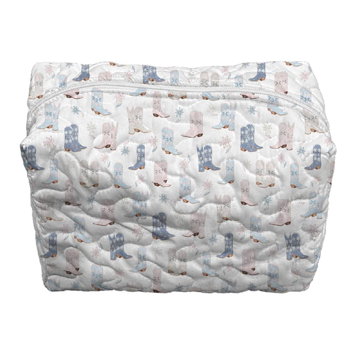 Daisy Boots Pastel Large Makeup Bag ACCESSORIES - Luggage & Travel - Cosmetic Bags Ida Mae Home