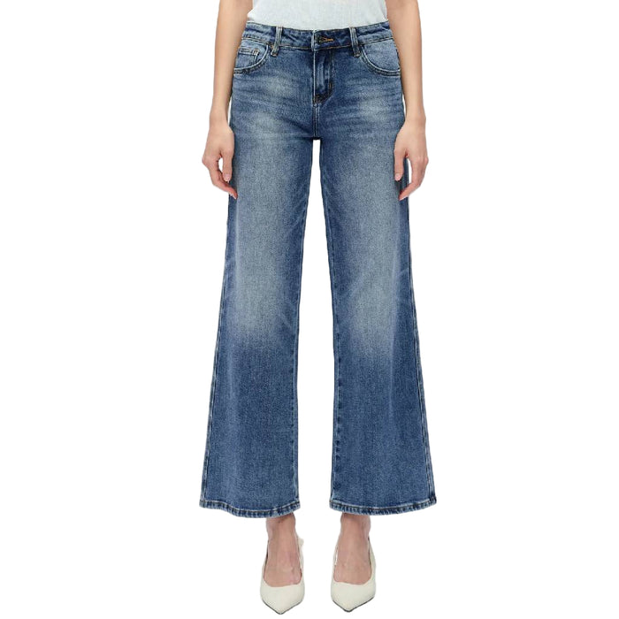 Bayeas Kristy Mid Rise Straight Leg Trouser